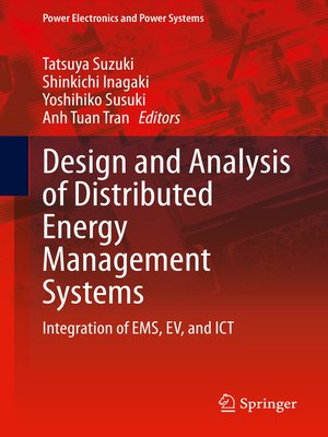 cover image of Design and Analysis of Distributed Energy Management Systems